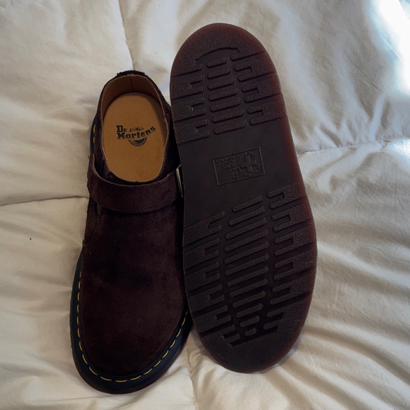 Dr. Martens Isham clogs. Dark brown suede men’s 12 (EU 46) - Picture 5 of 7